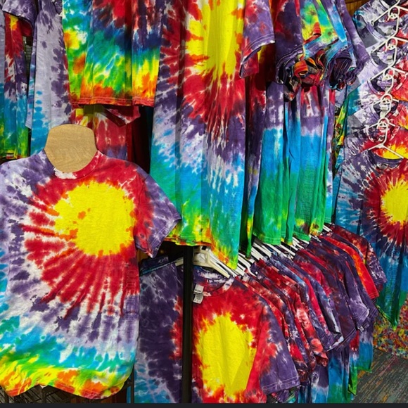 Mixture of 5 different Tyedye Shirts [5for25] - Picture 2 of 2